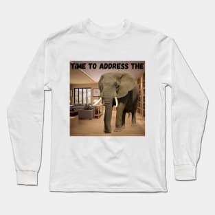Elephant in the Room Long Sleeve T-Shirt